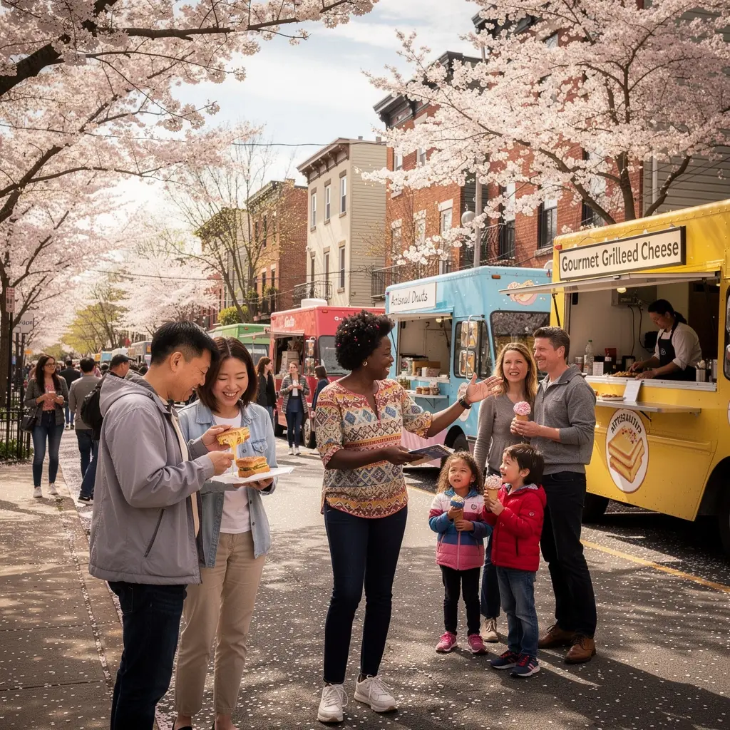 Widok na lokalną restaurację serwującą tradycyjne dania regionalne z przytulnym wnętrzem.